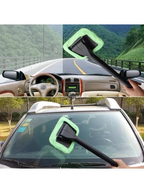 Ablaktörlő, szélvédő tisztító és páramentesítő autóápoláshoz