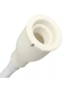 Csapra szerelhető víztakarékos zuhanyfej fürdőszobai használatra