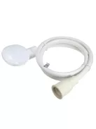 Csapra szerelhető víztakarékos zuhanyfej fürdőszobai használatra