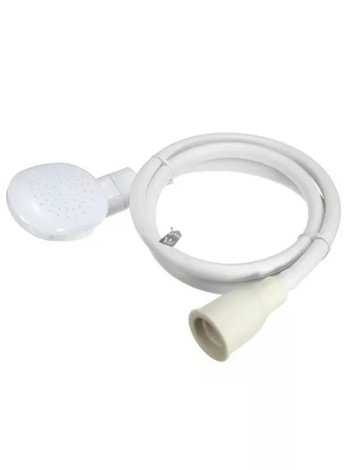 Csapra szerelhető víztakarékos zuhanyfej fürdőszobai használatra