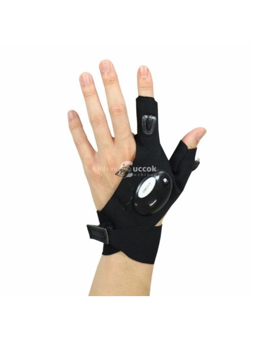 Világító LED kesztyű - Színes fényhatásokkal partikhoz és rendezvényekhez