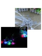 Világítós hajtincs party és fesztivál kiegészítő