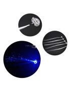 Világítós hajtincs party és fesztivál kiegészítő