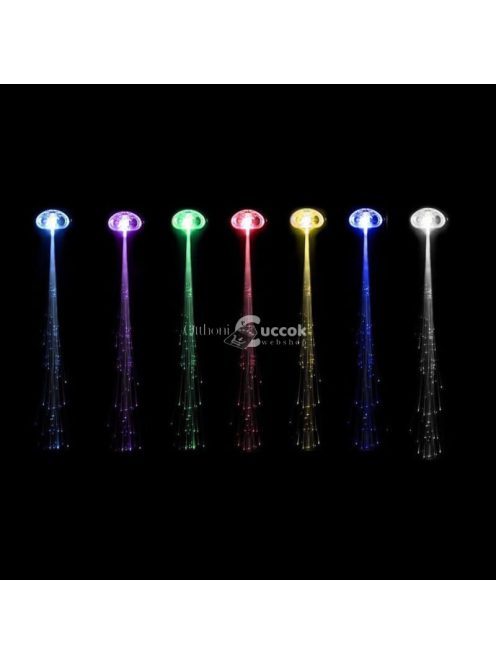 Világítós hajtincs party és fesztivál kiegészítő