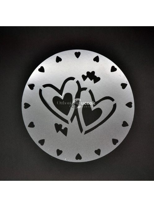 Tortadíszítő kellék - Többször használható tortadíszítő sablon készlet (4 különböző minta)