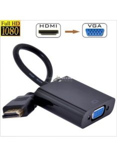   HDMI VGA átalakító kábel, HDMI VGA adapter, számítógép és monitor csatlakoztatásához