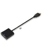 HDMI VGA átalakító kábel, HDMI VGA adapter, számítógép és monitor csatlakoztatásához