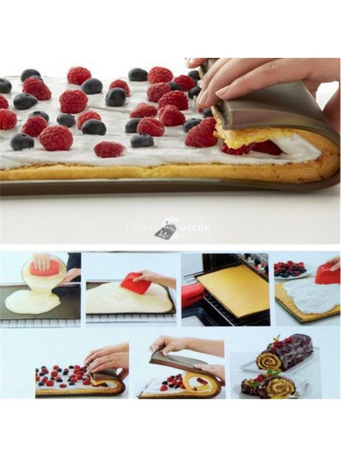 Szilikon sütőlap, tapadásmentes sütőtálca sütéshez