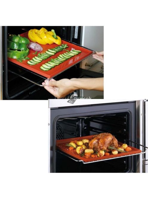 Szilikon sütőlap, tapadásmentes sütőtálca sütéshez