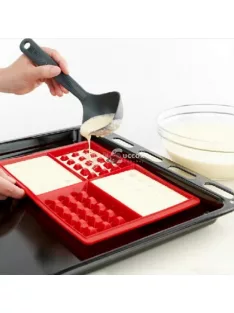   Gofrisütő szilikon forma - tapadásmentes sütésre alkalmas konyhai eszköz