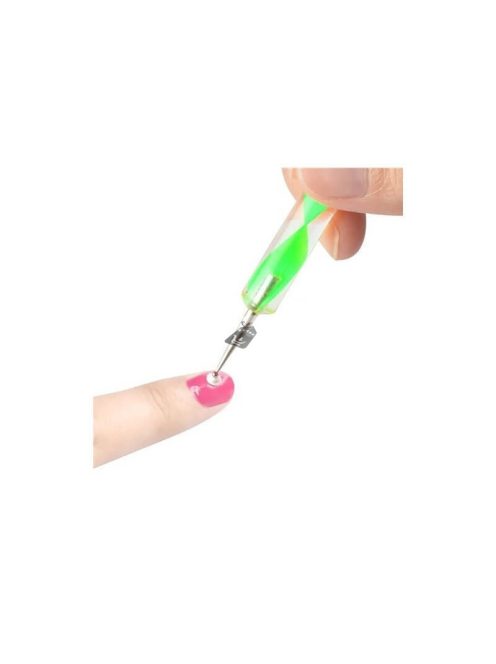 Körömdíszítő toll készlet, 5 db-os precíziós körömművészeti eszközkészlet