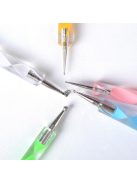 Körömdíszítő toll készlet, 5 db-os precíziós körömművészeti eszközkészlet