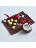 Macaron sütő lap - tapadásmentes szilikon sütőforma macarons készítéséhez