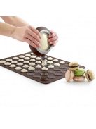 Macaron sütő lap - tapadásmentes szilikon sütőforma macarons készítéséhez