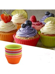   Szilikon muffin sütőforma – tapadásmentes sütéshez és könnyű tisztításhoz