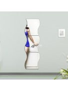 Tükörmatrica, dekoratív öntapadós tükörfólia falra és bútorra