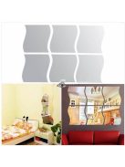 Tükörmatrica, dekoratív öntapadós tükörfólia falra és bútorra