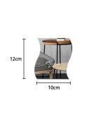 Tükörmatrica, dekoratív öntapadós tükörfólia falra és bútorra