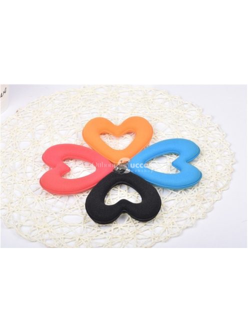 Szív alakú hajfánk, konty készítő eszköz hajformázáshoz