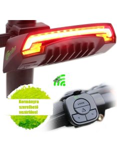   Kerékpár hátsó lámpa indexes funkcióval, bicikli biztonsági világítás