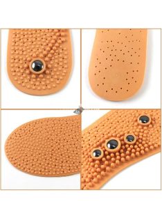   Mágneses talpbetét fájdalomcsillapító és kényelmi funkcióval