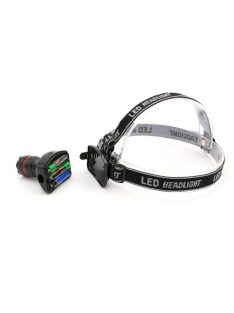   Ledes, nagy fényerejű fejlámpa túrázáshoz és kempingezéshez
