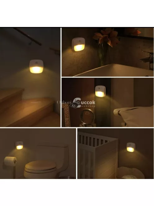 Mozgásérzékelős LED fali lámpa, kültéri és beltéri használatra