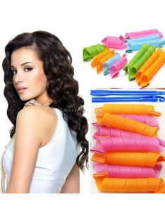   18 db-os hajformázó hajcsavaró szett hajgöndörítéshez és frizura készítéshez