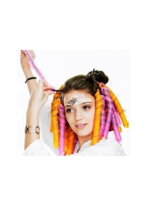 18 db-os hajformázó hajcsavaró szett hajgöndörítéshez és frizura készítéshez