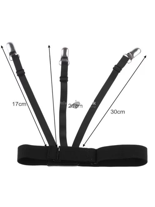 Ingtartó hózentróger - Ing alatti rögzítő pánt rendszer