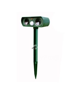   Napelemes Állatriasztó és Rágcsáló Riasztó Készülék Kültéri Használatra