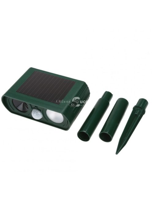 Napelemes Állatriasztó és Rágcsáló Riasztó Készülék Kültéri Használatra