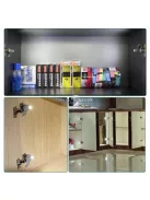 Mozgásérzékelős LED szekrény- és gardróbvilágítás, 4 darabos készlet