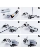 Mozgásérzékelős LED szekrény- és gardróbvilágítás, 4 darabos készlet