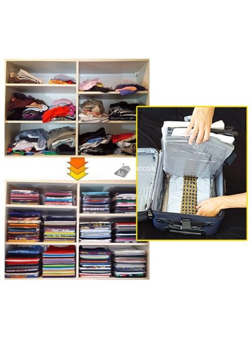 Ruharendező és dokumentum rendszerező szett - 10 darabos készlet otthoni és irodai használatra