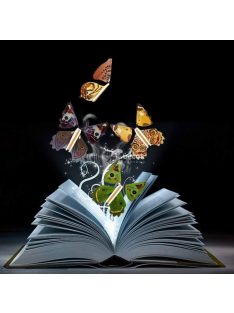   Felröppenő pillangó, meglepetés ajándék, dekorációs kiegészítő csomag, 5 db