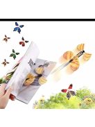 Felröppenő pillangó, meglepetés ajándék, dekorációs kiegészítő csomag, 5 db