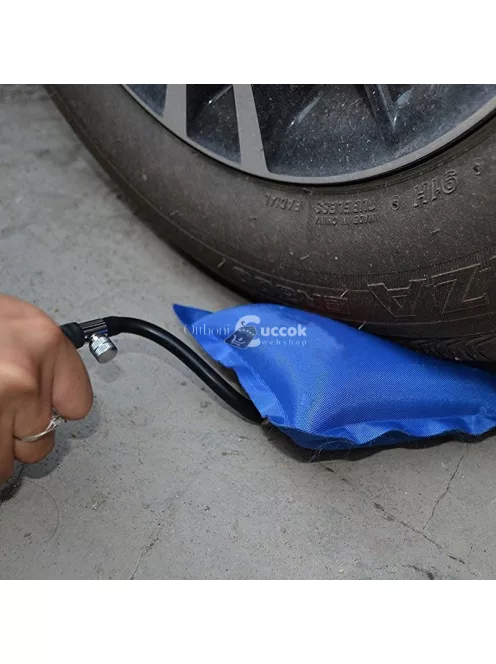 Felfújható szerelő- és szintezőpárna szerelési munkákhoz