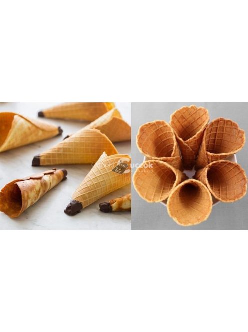 Tölcsér alakú sütőforma süteményekhez és desszertekhez