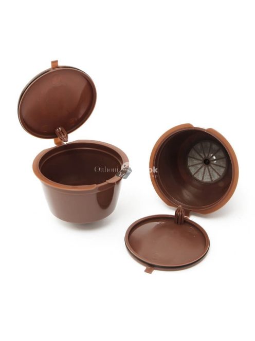 Újratölthető kávékapszula szett, 5 darabos utántölthető kapszula készlet