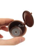 Újratölthető kávékapszula szett, 5 darabos utántölthető kapszula készlet