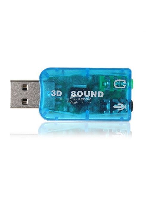 USB Hangkártya Virtual 5.1 - Kiváló Minőségű Külső Hangrendszer Számítógépekhez