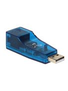 USB LAN Ethernet adapter konverter átalakító számítógépekhez és laptopokhoz