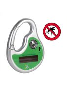 Hordozható napelemes szúnyogriasztó készülék kültéri használatra