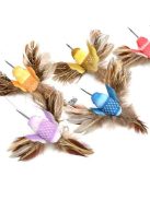 Interaktív Repülő Madár Macskajáték – Szórakoztató és Mozgásfejlesztő Játék Cicáknak