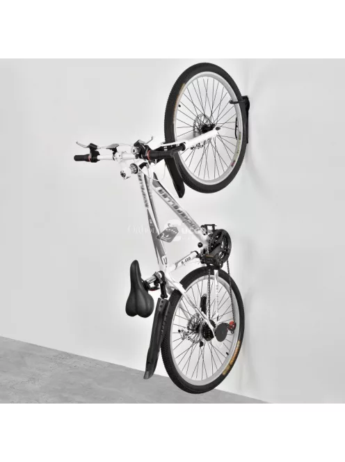 Fali kerékpártároló, helytakarékos biciklitároló rendszer