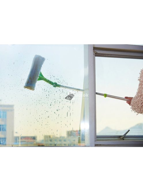 Ablaktisztító készlet, ablaktisztító lehúzóval és mosóval