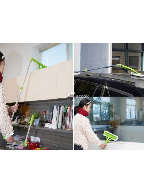 Ablaktisztító készlet, ablaktisztító lehúzóval és mosóval