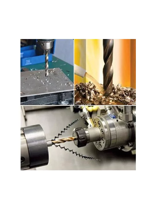 50 db-os Titán-gyorsacél Fúrószár Készlet - Precíziós Fúráshoz és Tartóssághoz