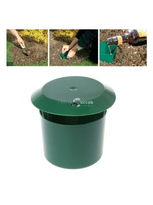 Vegyszermentes csiga csapda kertbarát növényvédelemhez